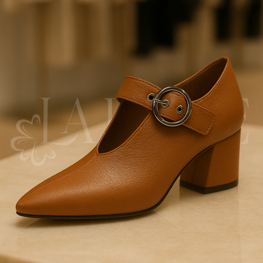 Sapato De Couro Amélia - Compre 1 Leve 2 (Lançamento)