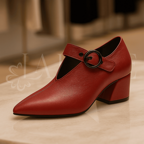 Sapato De Couro Amélia - Compre 1 Leve 2 (Lançamento)