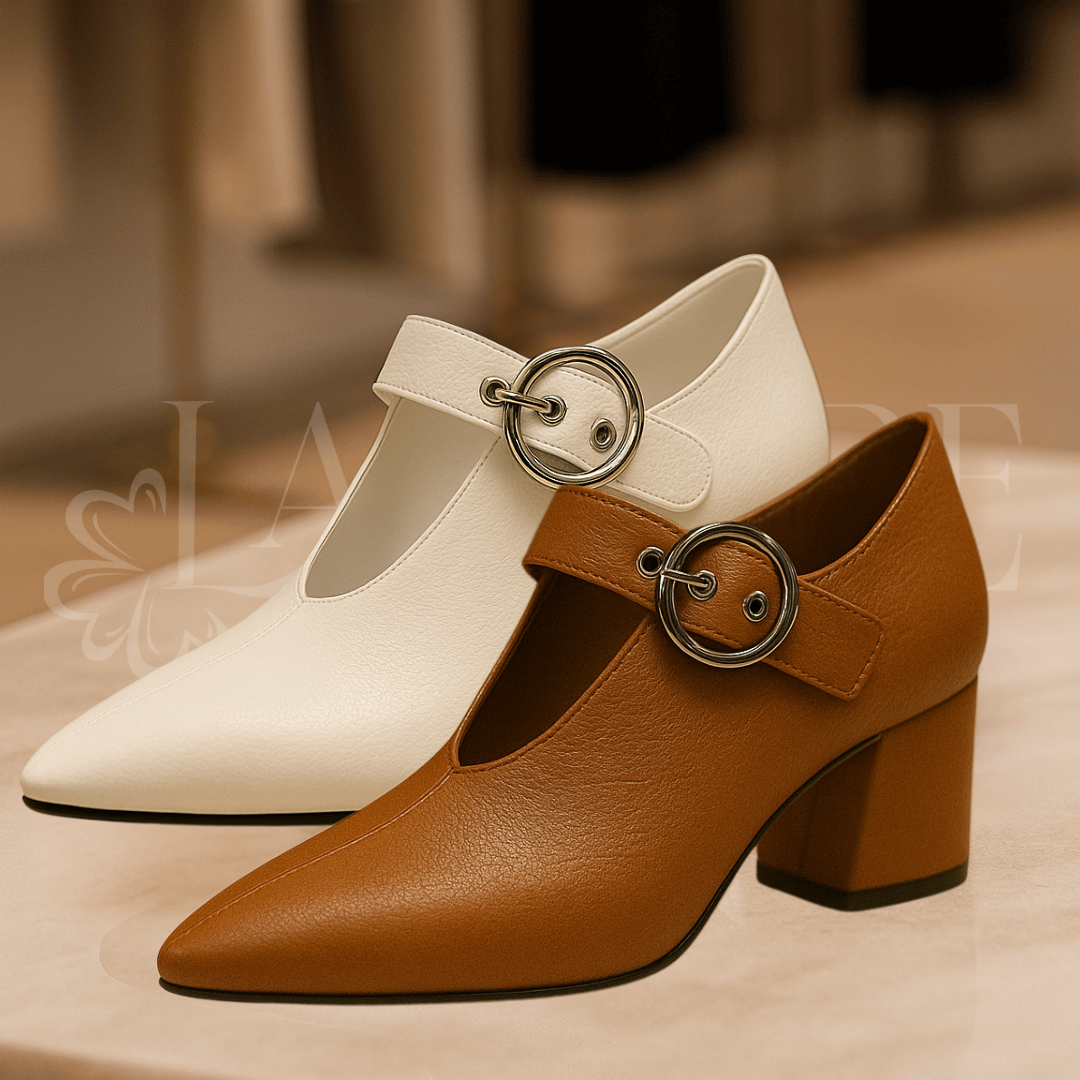 Sapato De Couro Amélia - Compre 1 Leve 2 (Lançamento)