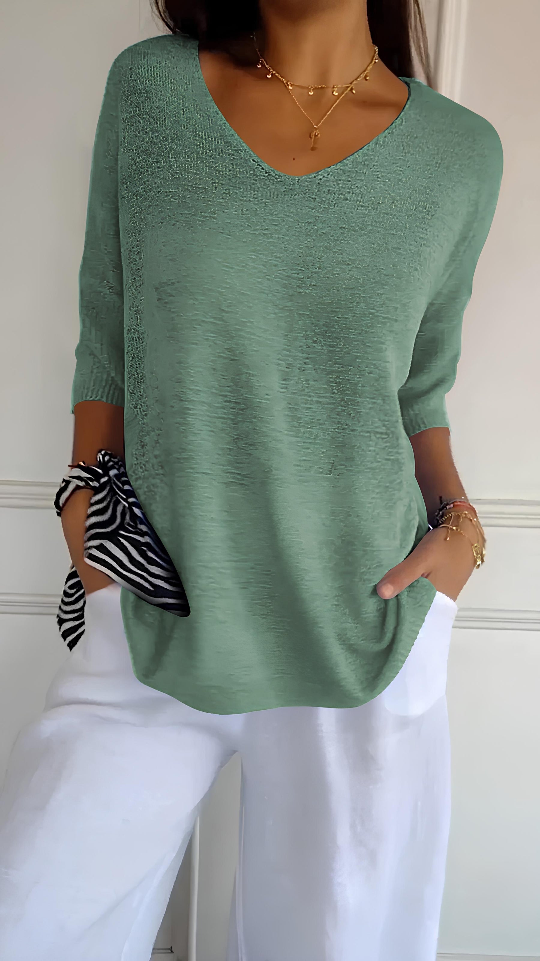 Kit 3 Blusas Luna® em Malha Leve – Imperdível 🔥