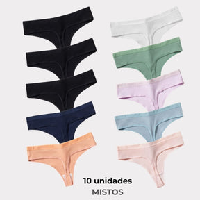 Calcinha CottonConfort® Original [ANTIBACTERIANA] – [PAGUE 5 LEVE 10]