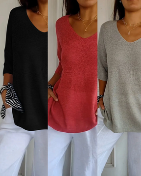 Kit 3 Blusas Luna® em Malha Leve – Imperdível 🔥