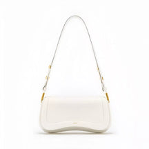 Bolsa Alto Padrão de Ombro Shoulder Bag Retro em Couro | Tipo Baguete - Alça Curta