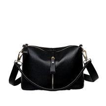 Bolsa de Ombro | Couro Genuíno | Versátil e Elegante | Fecho de Zíper