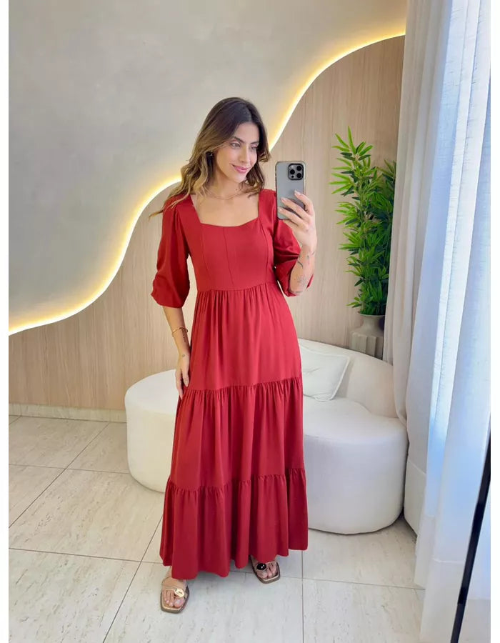 VESTIDO VERONICA AZUL MARINHO | MOOD STORE